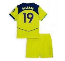 Tottenham Hotspur Dominic Solanke #19 Koszulka Trzecia dzieci 2025-26 Krótki Rękaw (+ krótkie spodenki)